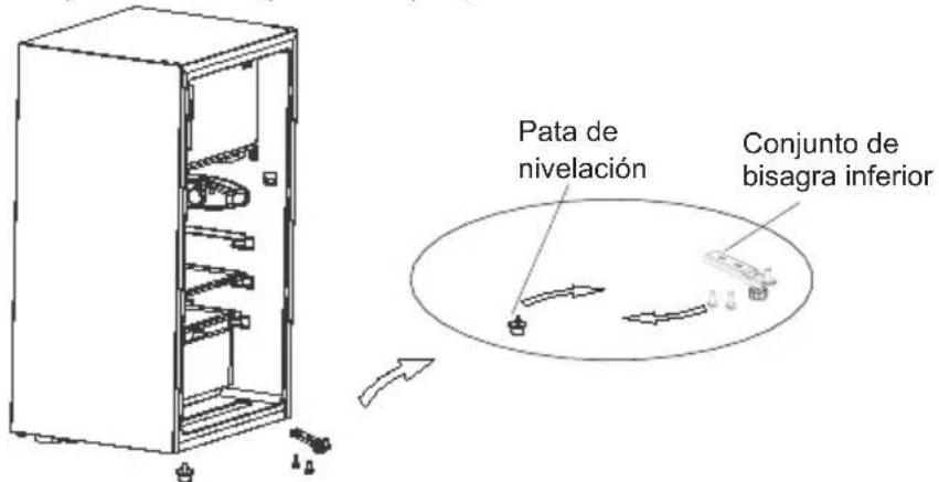 COMFEE RCD115WH2 - Cambio de puertas derecha-izquierda - 6