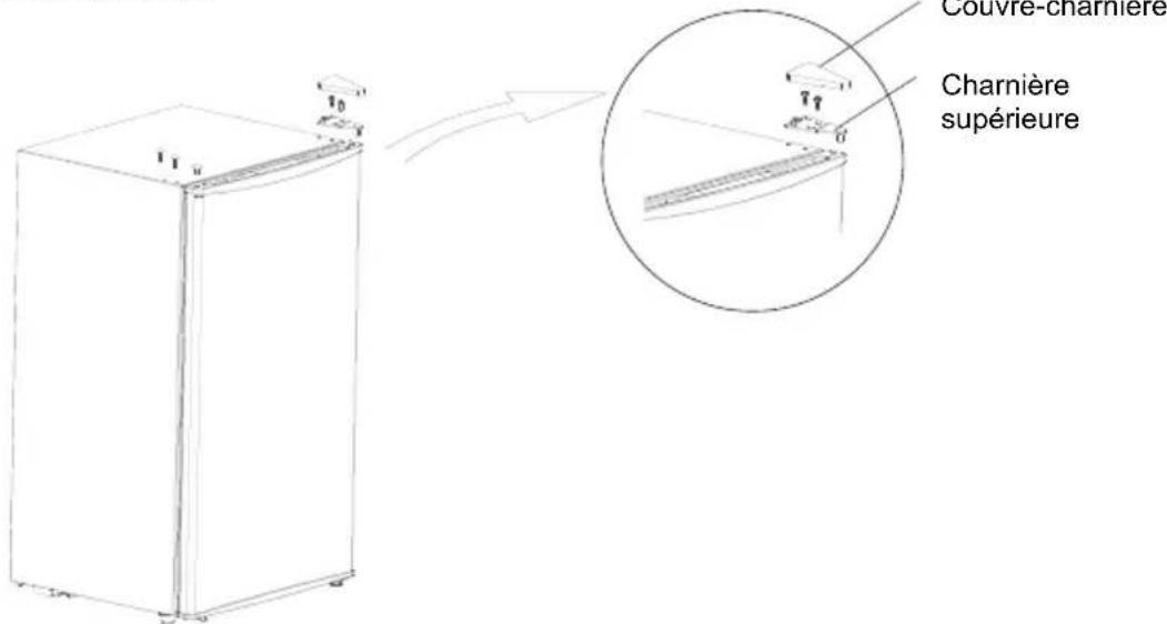 COMFEE RCD115WH2 - Inverser l'ouverture de la porte - 5