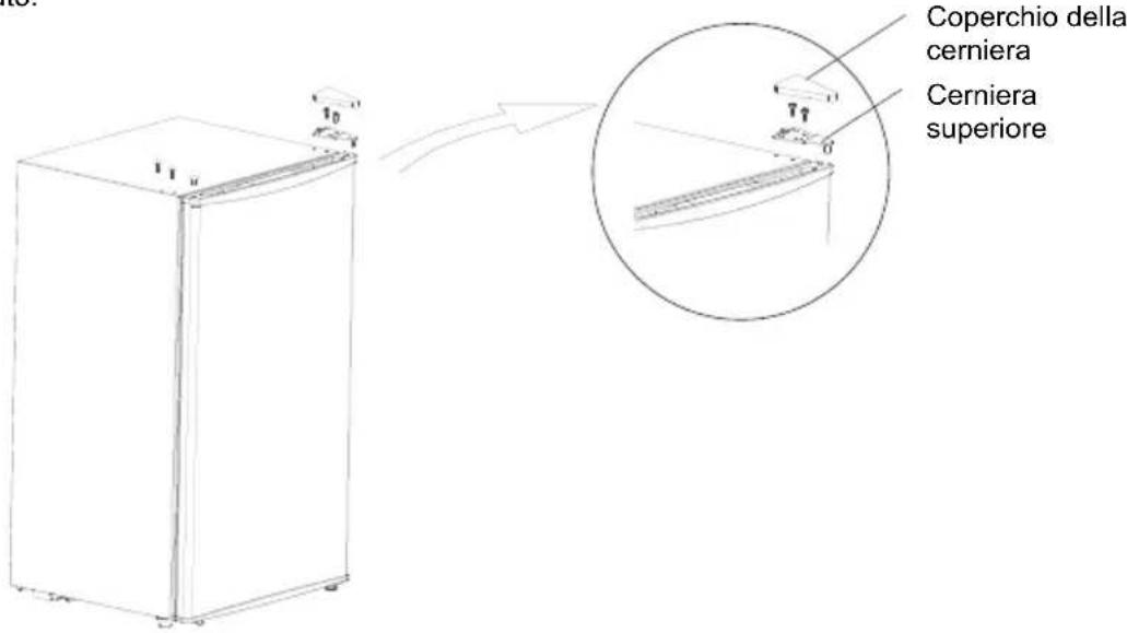 COMFEE RCD115WH2 - Cambio della porta da destra a sinistra - 5