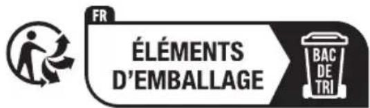 FR ÉLÉMENTS D'EMBALLAGE BAC DE TRI