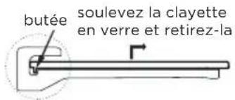 COMFEE RCS609WH2 - NETTOYAGE DE LA CLAYETTE EN VERRE - 2