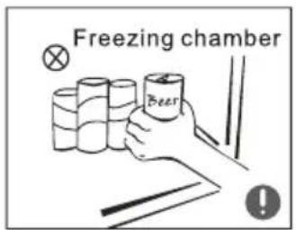 COMFEE RCS609WH2 - 1.5Warnings for placement - 3