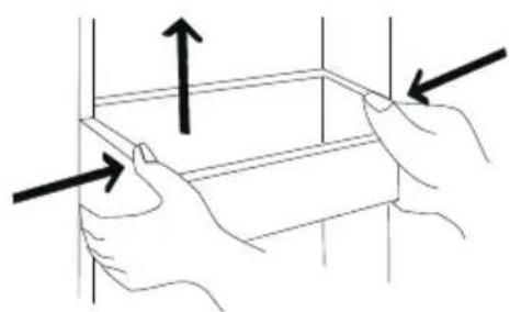 COMFEE RCS609WH2 - NETTOYAGE DU BALCONNET DE PORTE - 1
