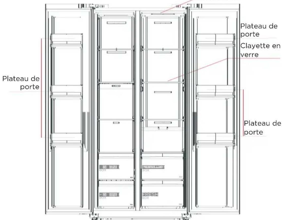 COMFEE RCS609IX2 - COMPOSANTS - 1