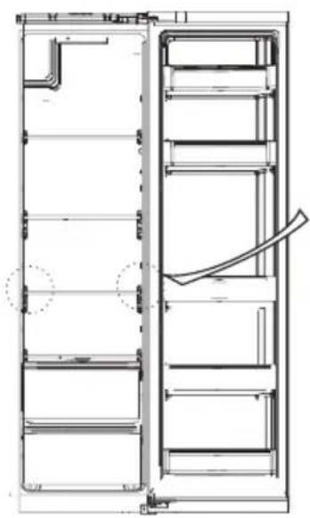 COMFEE RCS609IX2 - Cleaning of Glass shelf - 1