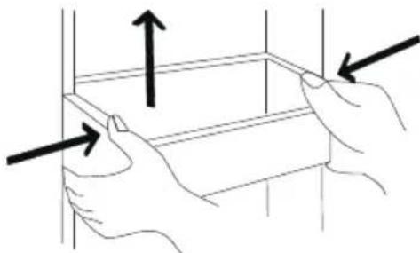 COMFEE RCS609IX2 - Cleaning of door tray - 1