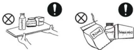 COMFEE RCS609IX2 - AVERTISSEMENTS LIÉS AU PLACEMENT DES ALIMENTS - 1