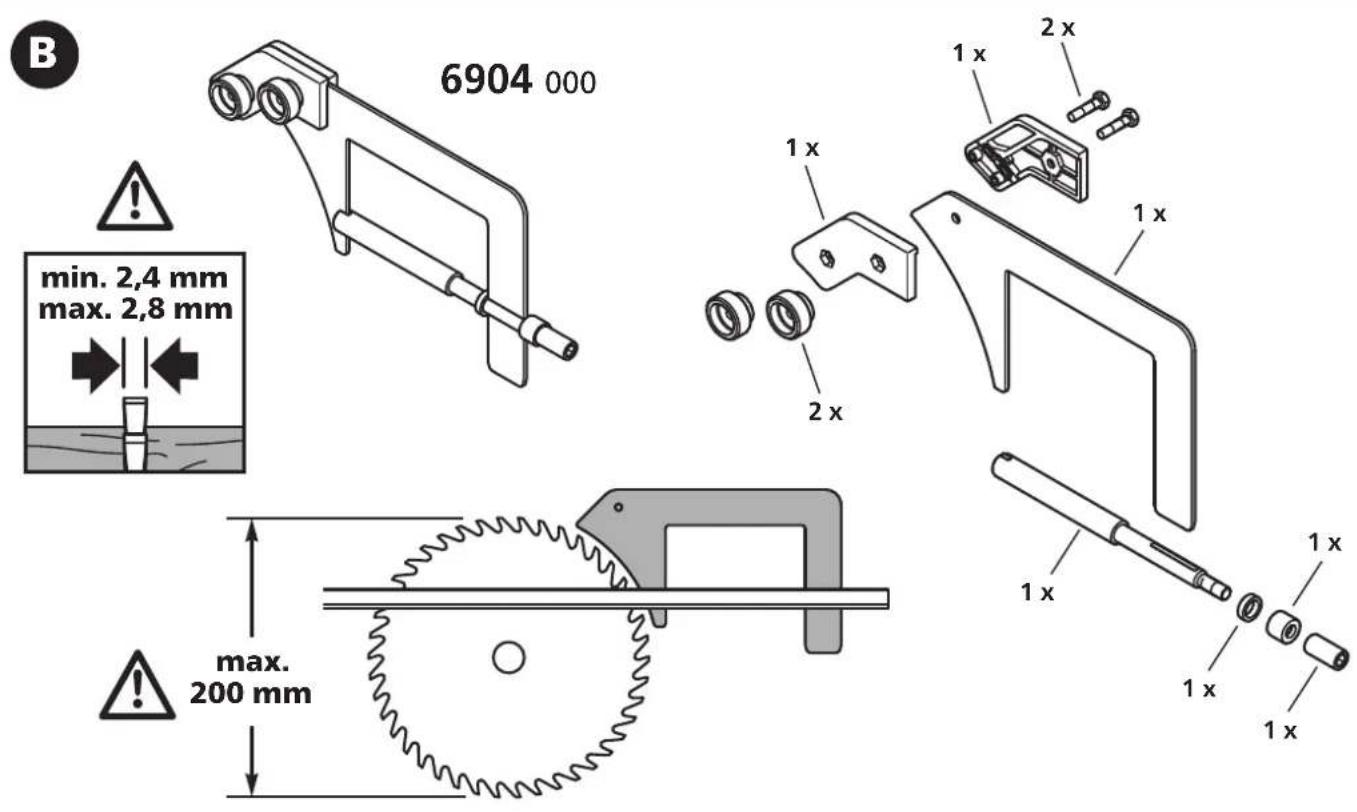 WOLFCRAFT MASTER cut 1500 - 80