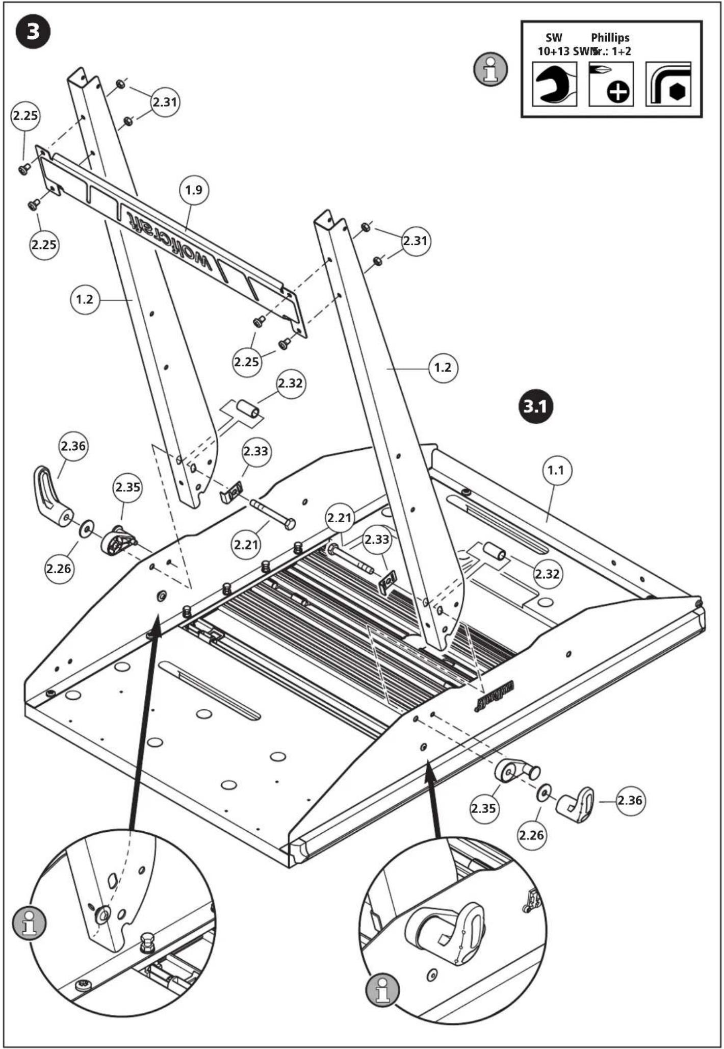 WOLFCRAFT MASTER cut 1500 - 2