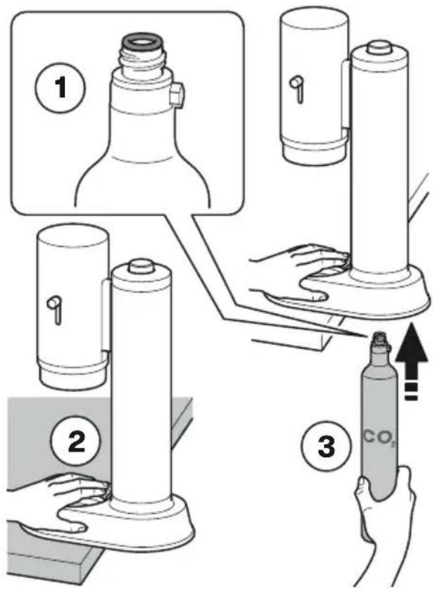 AARKE Carbonator Pro - Replacing the gasket - 1