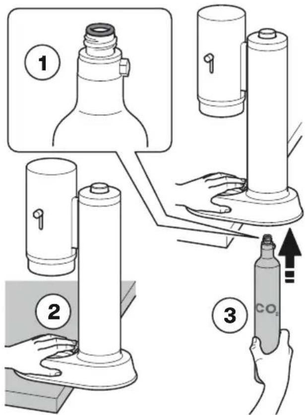 AARKE Carbonator Pro - Skipt um pakkninguna - 1
