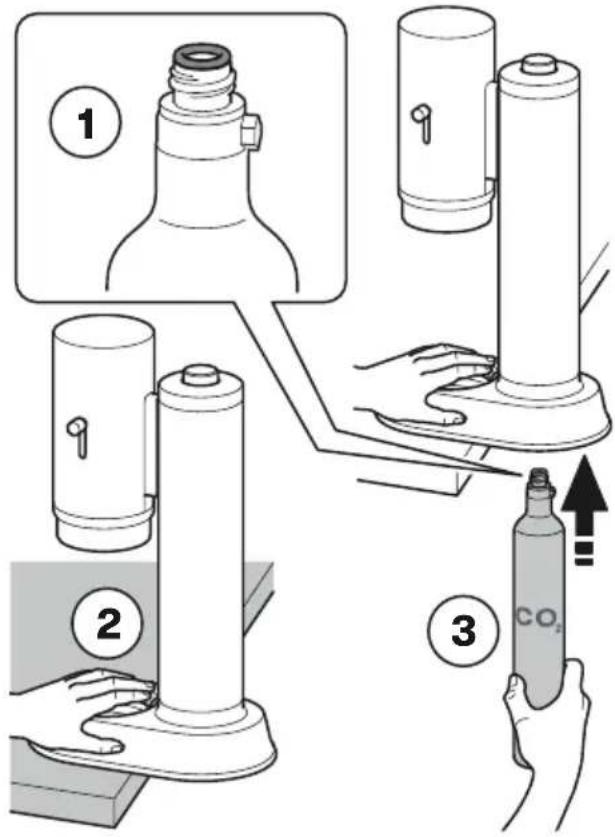 AARKE Carbonator Pro - De pakking vervangen - 1