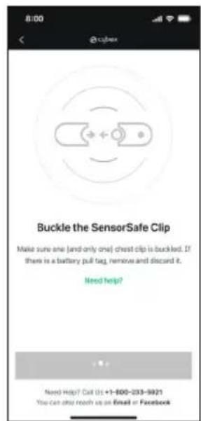 CYBEX Cloud T with SensorSafe - Prepare the CYBEX Mobile Application - 14