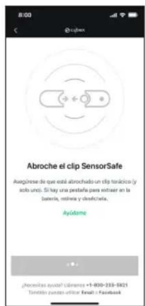 CYBEX Cloud T with SensorSafe - Prepare la aplicación móvil CYBEX - 14