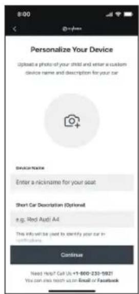 CYBEX Cloud T with SensorSafe - Prepare the CYBEX Mobile Application - 15