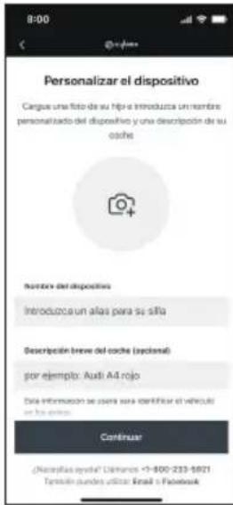 CYBEX Cloud T with SensorSafe - Prepare la aplicación móvil CYBEX - 16
