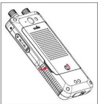 SONIM XP5plus - SOULEVER LE COUVERCLE - 1