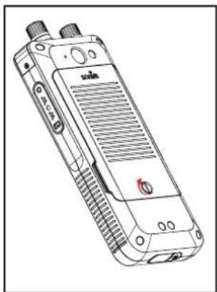 SONIM XP5plus - FERMEZ LE COUVERCLE DE LA BATTERIE - 2