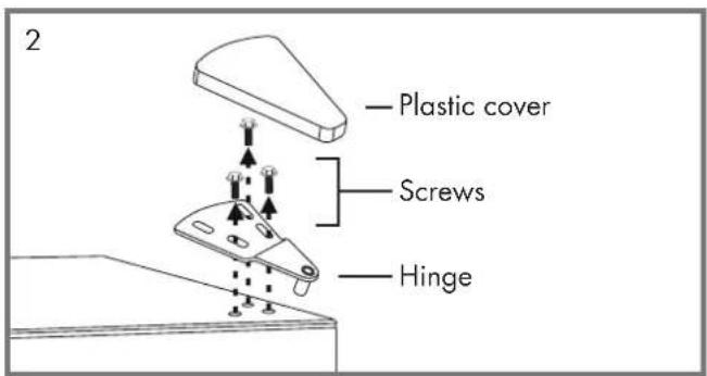 Wisberg WBMVR50D - DOOR REVERSAL INSTRUCTIONS - 2