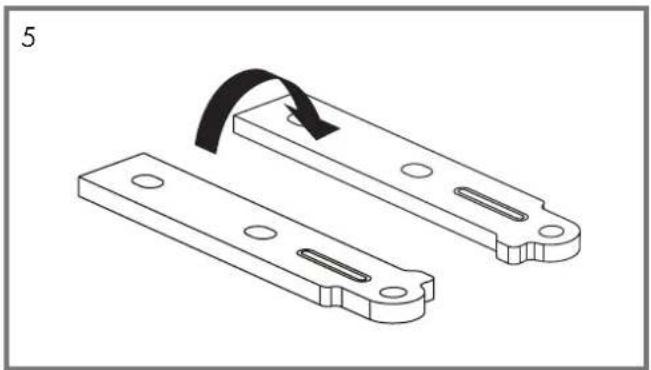 Wisberg WBMVR50D - DOOR REVERSAL INSTRUCTIONS - 5