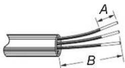 WHIRLPOOL WFES3330RZ - Instalación de cable directo: Cable de cobre o aluminio - 1