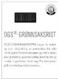 Outdoorchef Dualchef 415 G - INFO SIDEBORD VENSTRE SIDE (GJELDER KUN FOR MODELLER MED SIDEBRENNER) - 1