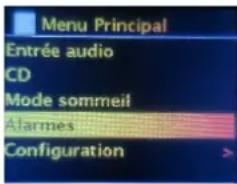 CGV CD30i+ - Comment programmer ou supprimer une alarme ? - 1