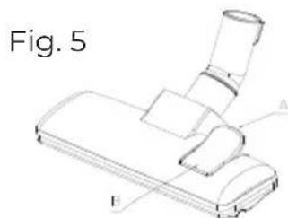 Di4 Aspirovac CA600 - Floor nozzle - 2