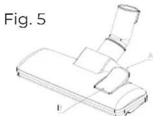 Di4 Aspirovac CA600 - Buse de plancher - 2