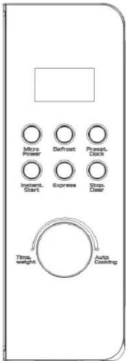 Mellerware Scorpio 26855 - Painel de controle - 1