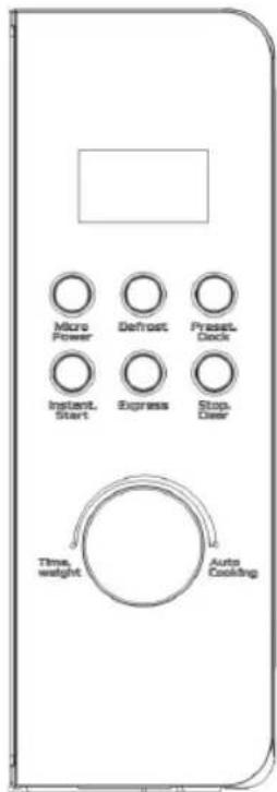 Mellerware Scorpio 26855 - Panel de control - 1