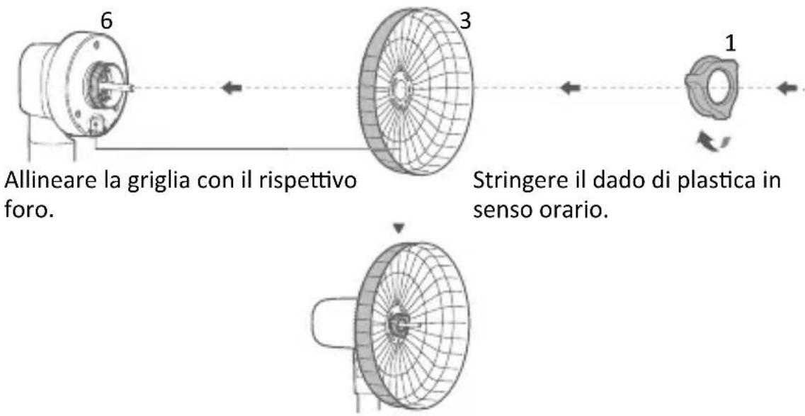 Brandson 305893 - Montaggio e bloccaggio della griglia di protezione posteriore - 1