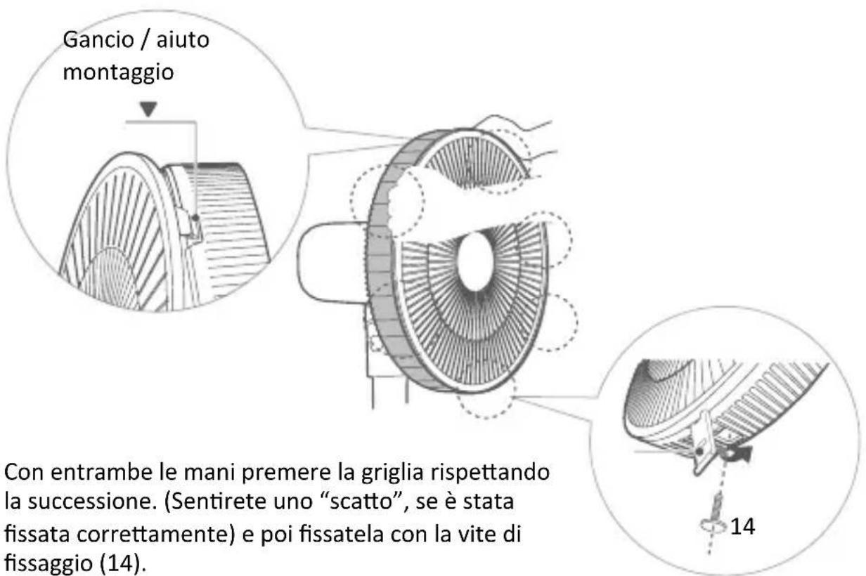 Brandson 305893 - Montaggio e fissaggio della griglia di protezione anteriore - 2