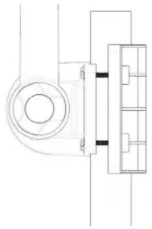 Brandson 305385 - Montaje del soporte (sensor exterior) - 3