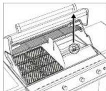 Outdoorchef Dualchef S 325 G - INFO VENSTRE SIDEHYLDE (GALDER KUN FOR MODELLER MED SIDEBRENDER) - 6