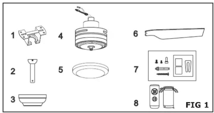 V-TAC VT-6552-3 - ONDERDELEN EN COMPONENTEN - 1