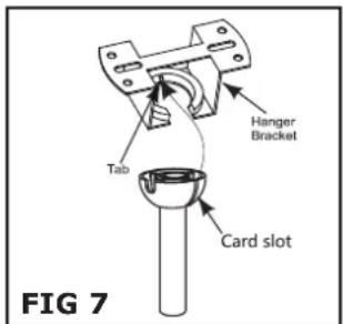 V-TAC VT-6552-3 - INSTALLATIE VAN DE DOWN ROD EN HANGER BALL - 3