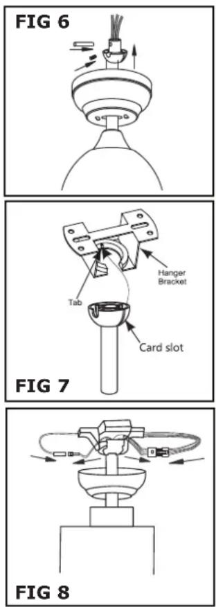 V-TAC VT-6552-3 - INSTALLATION OF THE DOWN ROD AND HANGER BALL - 3