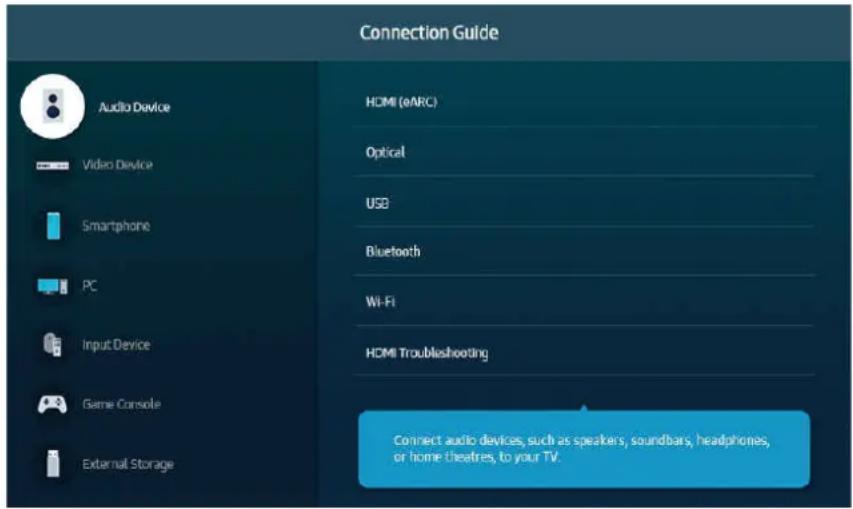 SAMSUNG TQ65Q67DAU - Guide de connexion - 1
