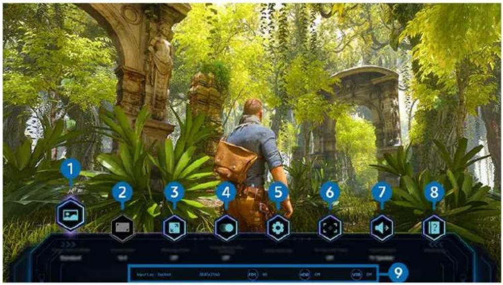 SAMSUNG TU55DU7105K - En savoir plus sur la Barre de jeux - 1