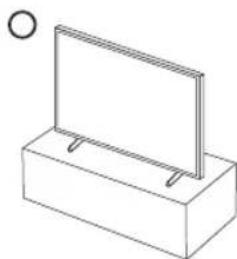 SAMSUNG TU50DU8075U - Precauciones al instalar el televisor con un soporte - 1