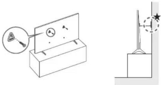 SAMSUNG TQ83S93DAE - Precauciones para registrar la caía del televisor - 1