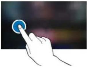 SAMSUNG S32DM801UM - Utilisation de la fonction tactile - 1