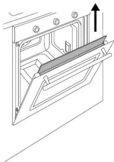BERTAZZONI F609HEREKTND - CLEANING THE INTERNAL DOOR GLASS - 6