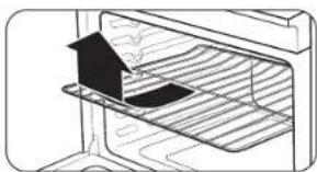 SAMSUNG NSI6DG9100MTAA - To insert an oven rack - 1