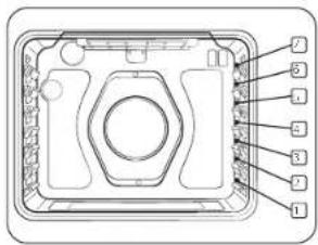 SAMSUNG NSI6DG9100MTAA - Uso de las parrillas del horno - 1