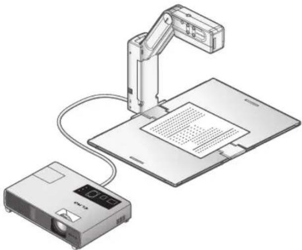 Elmo HV-110U - Présentation au moyen de visuels imprimés (mode caméra) - 1