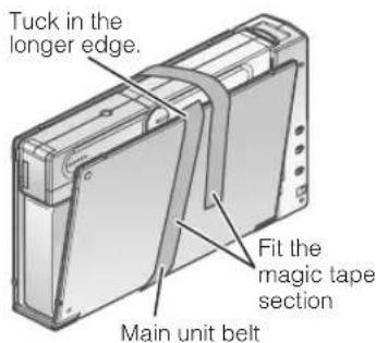 Elmo HV-110U - About the main unit belt - 1