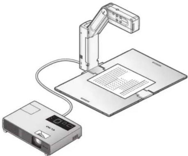 Elmo HV-110U - Presentation using printed materials etc. (Camera Mode) - 1