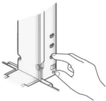 Elmo HV-110U - Mettre l'appareil hors tension [I/O (interrupteur principal). - 1